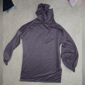 Boohoo oversized hoodie dress